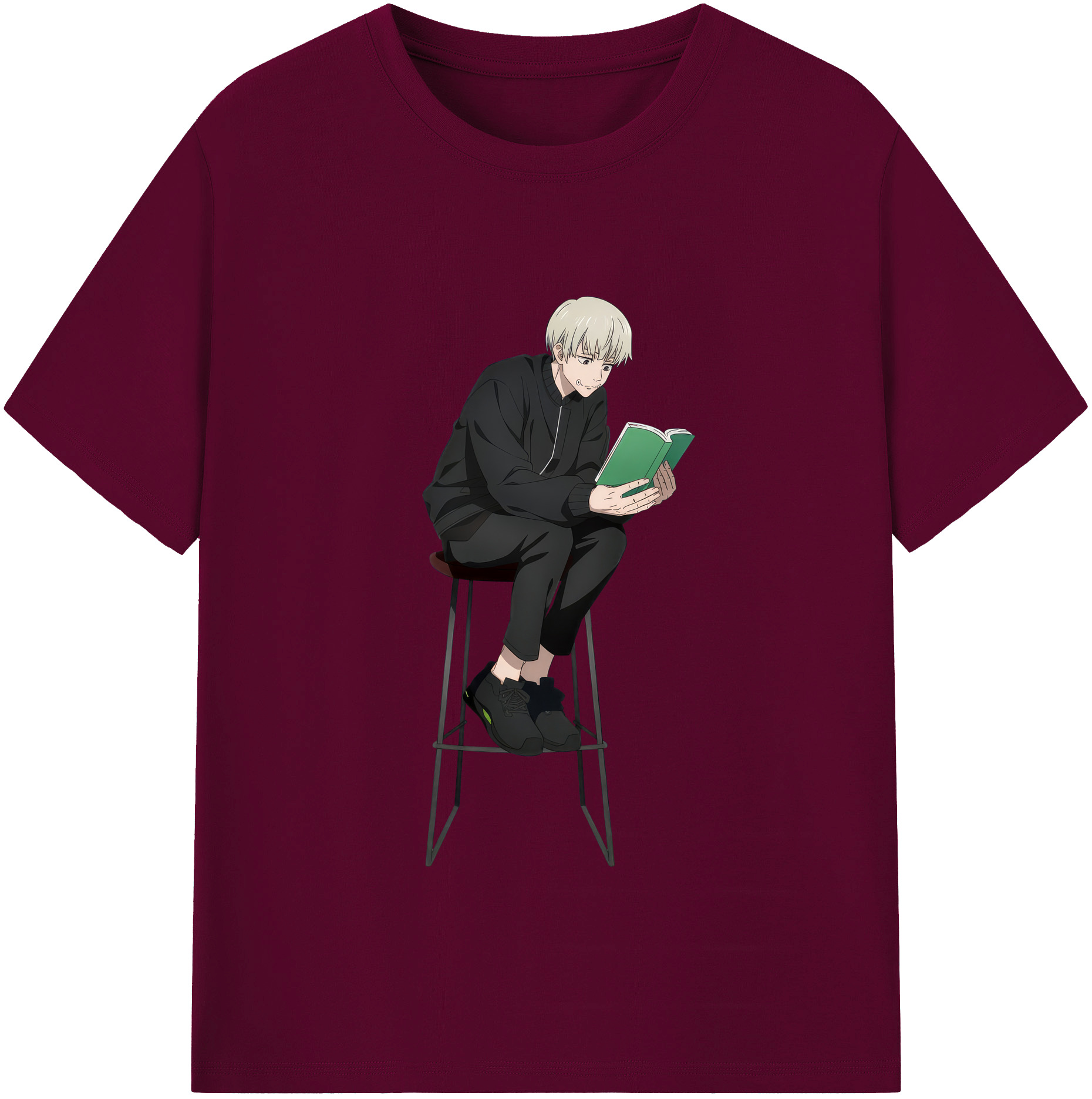 （画像用） 呪術廻戦 Jujutsu Kaisen レディースカジュアルプリントTシャツ（綿100％）
